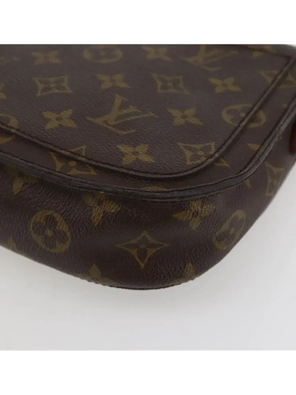 Authentic LOUIS VUITTON Monogram Saint Cloud MM Shoulder Bag M51243 LV